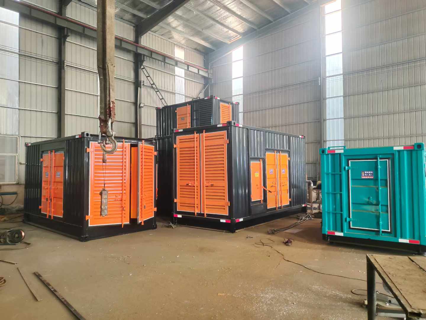 小金500kw柴油发电机组可以带动多少功率设备？